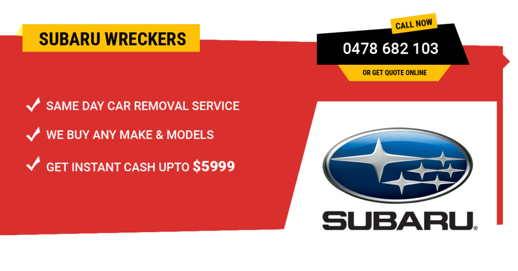 Subaru Wreckers Sydney, Parramatta, Penrith, Blacktown, Liverpool