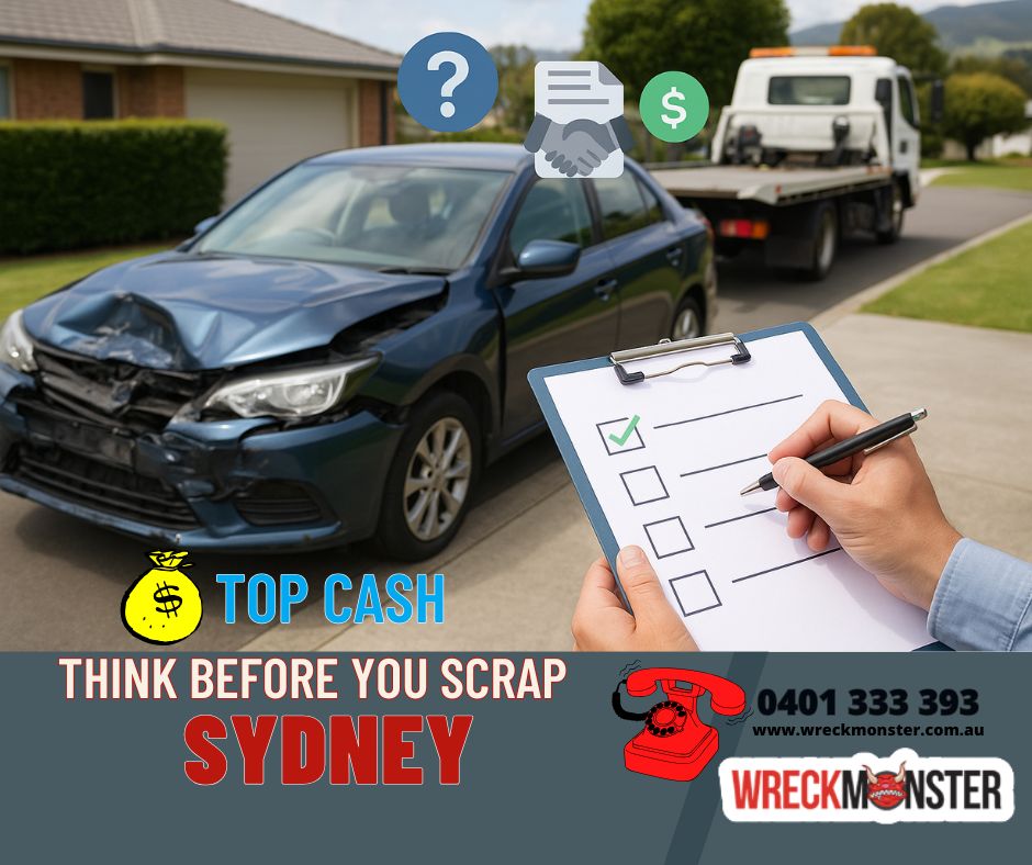 What to Know Before Choosing a Junk Car Removal Company in Sydney | WreckMonster