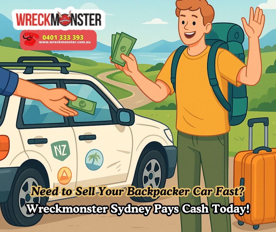 Sell Your Backpacker Car Hassle-Free | Wreckmonster Sydney – Instant Cash & Free Pickup