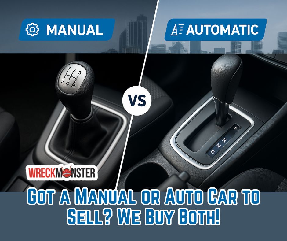 Manual vs. Automatic Cars – What’s the Difference? | WreckMonster Sydney