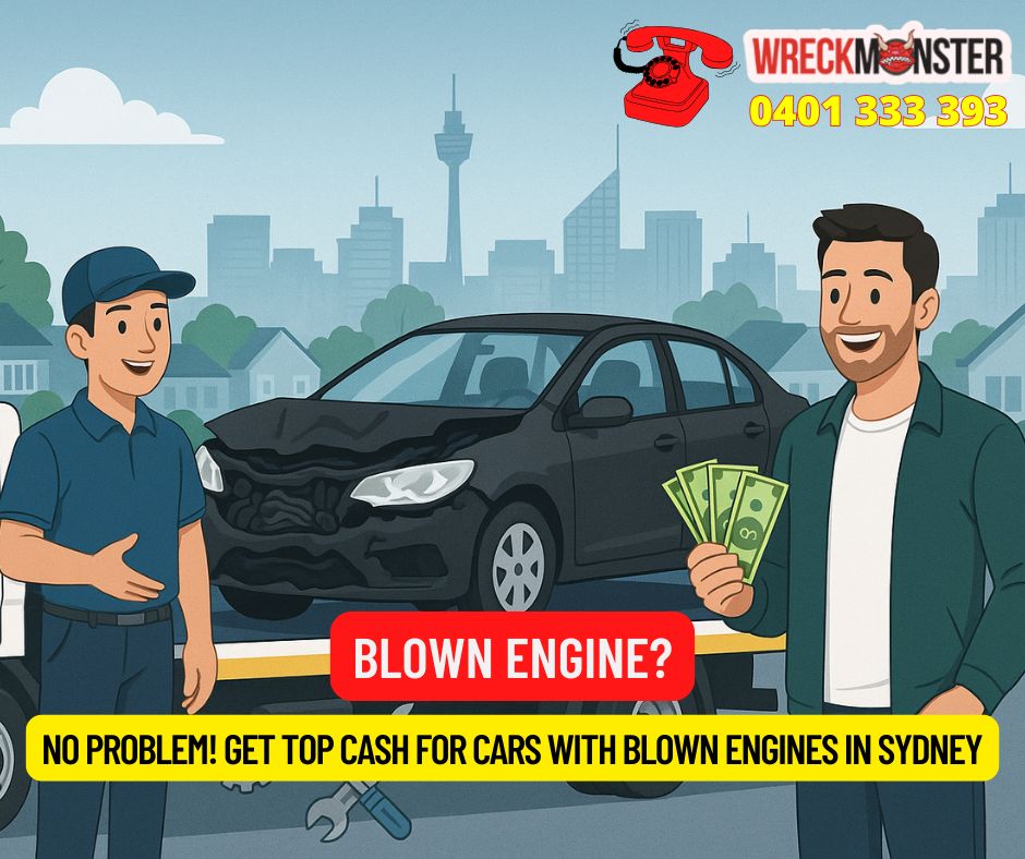 Top Cash for Cars with Blown Engines in Sydney – Quick Removal!