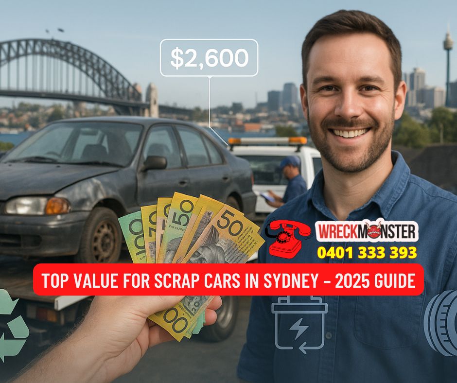 How Much Are Scrap Cars Worth in Sydney in 2025?